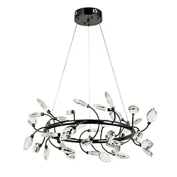 Люстра LED Levistella 7989300-36 led (600) PLBK, 22W, чорний, сучасний стиль, стельова