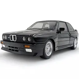 Колекційна металева модель автомобіля АвтоЕксперт BMW M3 E30 з інерцією, світлом та звуком 1:24 - мініатюра 5