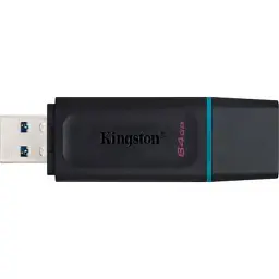 USB флеш накопичувач Kingston 64GB DataTraveler Exodia Black/Teal USB 3.2 (DTX/64GB) - мініатюра 3