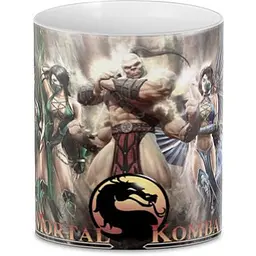 Кухоль GeekLand Mortal Kombat Мортал Комбат бійці MK.02.05 330 мл білий - мініатюра 3