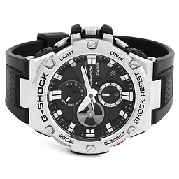 Наручний чоловічий годинник оригінальні Casio G-Shock GST-B100-1AER Японія з полімерним ремінцем (модуль 5513) - мініатюра 3