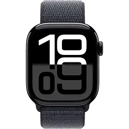 Смарт-годинник Apple Watch Series 10 GPS 42mm Jet Black Aluminum Case with Ink Sport Loop (MWWG3) [114985] - мініатюра 2