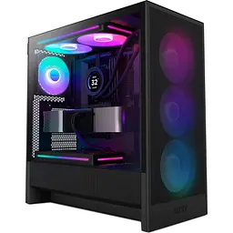 Корпус NZXT H5 Flow RGB без БЖ Black (CC-H52FB-R1) Без БП