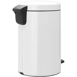 Відро для сміття Brabantia Pedal Bin біле 12 л (111969) - мініатюра 3