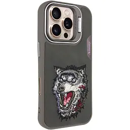 TPU+PC чохол Friends для Apple iPhone 16 Pro (6.3) Grey Wolf