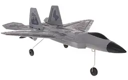 Літак винищувач на радіокеруванні дитячий Ramiz Raptor F-22 з LED-підсвіткою - мініатюра 6