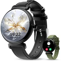 Годинник Oukitel BT30 Black with black and green belt - мініатюра 4