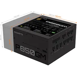 Блок живлення Gigabyte P850GM 850W (GP-P850GM) [93745] - мініатюра 9