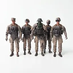 Ігровий набір солдатів Elite Force Розвідка, 5 фігурок (101854) - мініатюра 2