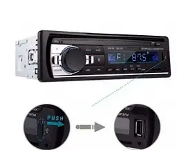 Автомагнітола JSD-520BT +AUX +Радіо +Bluetooth, Bluetooth магнітола в машину, Автомобільна магнітола 1 DIN - мініатюра 4