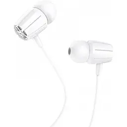 Навушники Hoco Graceful universal earphones with mic M88 чорні 6931474754714 - мініатюра 3