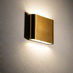 Вуличний світильник Nowodvorski 11365 Semi S Led 2x3W 3000K 300Lm IP54 Brass - мініатюра 3