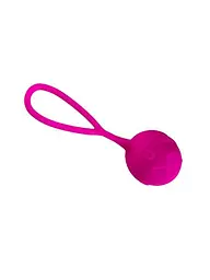Вагінальні кульки Adrien Lastic Mia Single Soft-Tone Ball, 12 см, рожевий - мініатюра 2