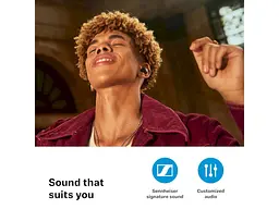 Навушники TWS Sennheiser ACCENTUM True Wireless Black (700262) - мініатюра 7