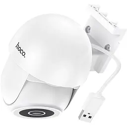 IP-камера для відеоспостереження Hoco D2 Outdoor PTZ HD White (611688) [143164] - мініатюра 3