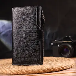 Жіночий шкіряний гаманець Canpellini 10х18,7х2 см acs0025149 - мініатюра 7