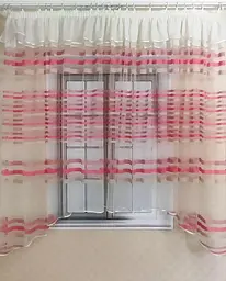 Тюль кухня "Арка кольорові смуги" 400х170 - мініатюра 7