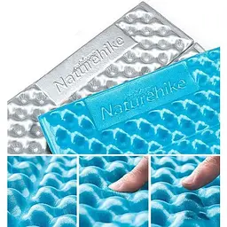 Килимок складний IXPE NaturehikeThickened NH20FCD07 алюмінієва плівка 25 мм жовтий - мініатюра 4