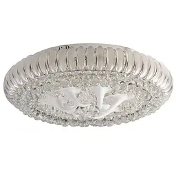 Люстра Brille торт стельова з підсвічуванням LED E14 40W CH (BCL-390S/12)