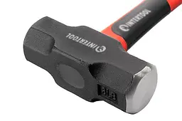 Кувалда Intertool 1500 г x 310мм фібергласс ручка HT-0241 - мініатюра 5