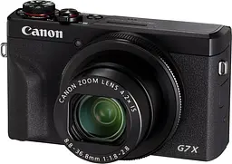Фотоапарат CMOS Canon PowerShot G7 X Mark III Black (3637C013)