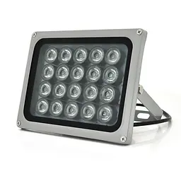 ІЧ-прожектор YOSO. 12V, 40W, 20LED, IP66, 850Нм, кут огляду 60 °, дальність до 80м. - мініатюра 1