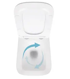 Набір Qtap Nest 4 в 1 підвісний унітаз Crow Ultra Quiet 520x360x290 + комплект інсталяції QT05335172W48187 - мініатюра 6