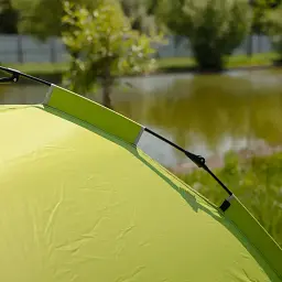 Намет туристичний Lugi LU-019M двомісний 200 * 200 * 140 см світло-зелений - мініатюра 7