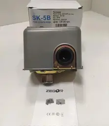 Реле тиску SK-5B Zegor з накидною гайкою 1,4-2,8 бар 30412 - мініатюра 3