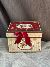 Чашка новорічна Magic Christmas R33350 фарфорова у подарунковій коробці 320 мл Червона - мініатюра 3