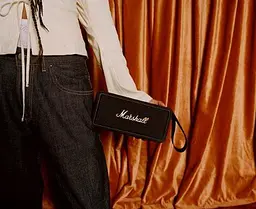 Портативна колонка Marshall Middleton Black and Brass (1006034) - мініатюра 5