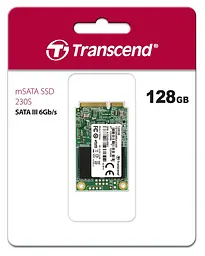 Накопичувач SSD Transcend mSATA 128GB SATA 230S teh0014760 - мініатюра 2