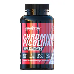 Вітаміни та мінерали Vansiton Chromium Picolinate, 100 капсул