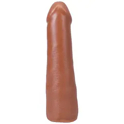 Фалоімітатор Doc Johnson The Realistic Cock ULTRASKYN 7 Inch Caramel - мініатюра 4