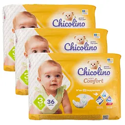 Підгузки Chicolino Soft Comfort 3 (4 - 9 кг), 108 шт