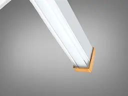 Сучасна стельова LED люстра Diasha 2535WH біла 56W димер 63 см 14-19 м2 - мініатюра 5