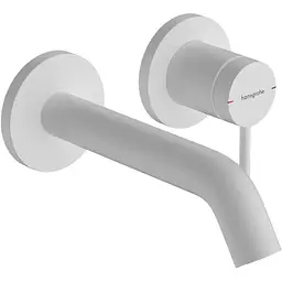 Змішувач для умивальника Hansgrohe Tecturis S прихованого монтажу matt white 73350700