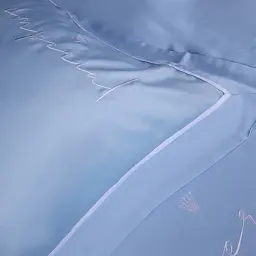 Комплект постільної білизни MirSon Imperial Tencel №04 Blue 160 х 220 см (2200010754278) - мініатюра 2