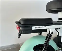 Електроскутер двомісний Crosser Mini+Pas-система зелений - мініатюра 9