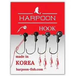 Джиг-головка HARPOON 4.5.7г №2/0 (3шт/уп)