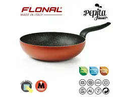 Сковорода ВОК FLONAL Pepita Granit 32 см (PGFWO3250) - мініатюра 7