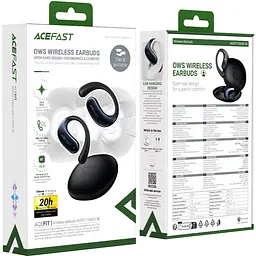 Навушники TWS Acefast FA005 ACEFIT SE black - мініатюра 4