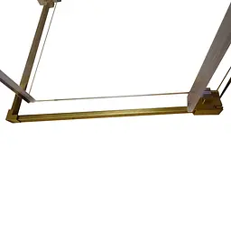 Душова кабіна без піддону Koer SR SC03-90x90x200-TR-12 прозоре скло Easy Clean 6 мм, матове з KR5358, Універсальна, прозорий, золотий - мініатюра 10