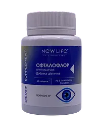 Таблетки New Life Офталофлор 60 таблеток