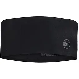 Пов'язка на голову Buff Thermonet Headband, Solid Black Чорний
