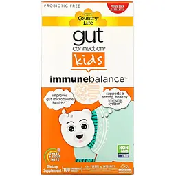 Формула імунітету Country Life Gut Connection Kids Immune Balance 100 жувальних таблеток - мініатюра 2