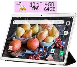 Планшет-телефон Adronix S 464 LTE Pink IPS 10.1'' 4GB/64GB + Чохол-книжка - мініатюра 2
