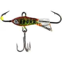 Балансир Viking Fishing Yeti Ice Jig 15mm 1.5g #17 Brown Perch