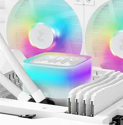 СВО DeepCool LP360 ARGB White (R-LP360-WHMSMC-G-1) - мініатюра 10
