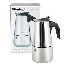 Кавоварка гейзерна Ofenbach NB-101102 450 мл - мініатюра 10